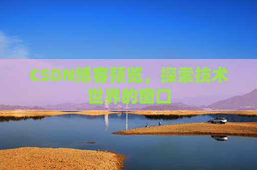 CSDN博客预览,探索技术世界的窗口